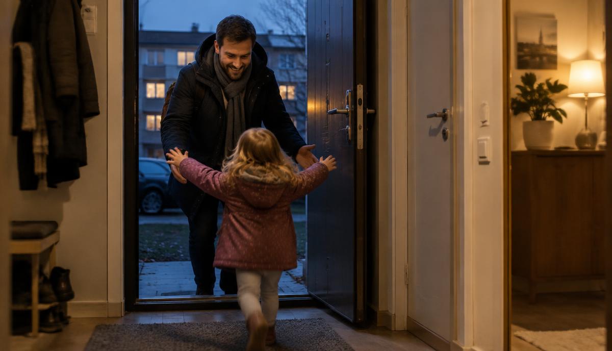 Isa tuli koju, isa käed on külmad